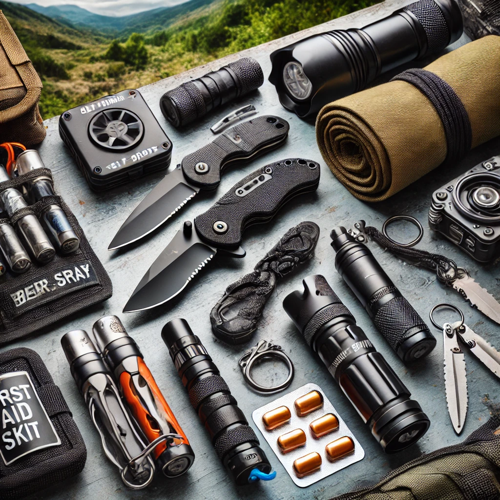 self protection gear for camping