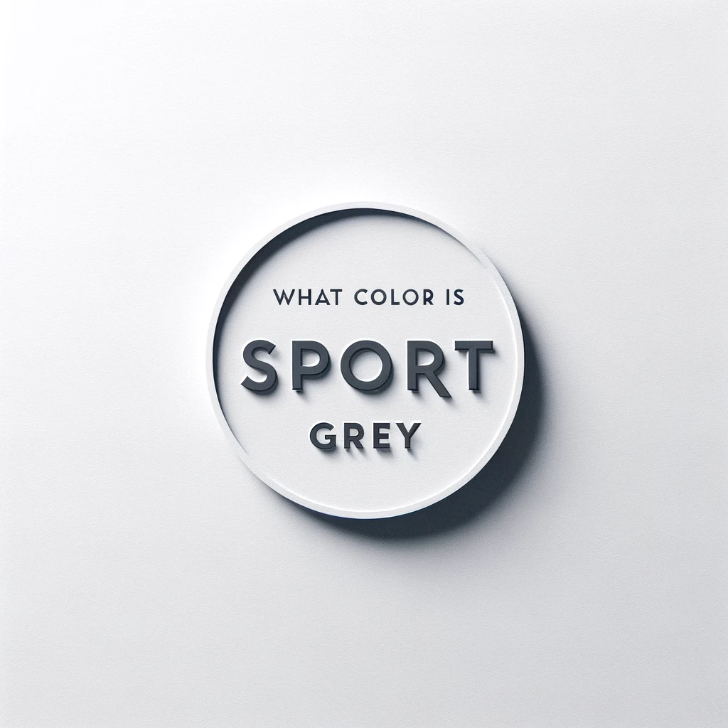 what color is sport grey