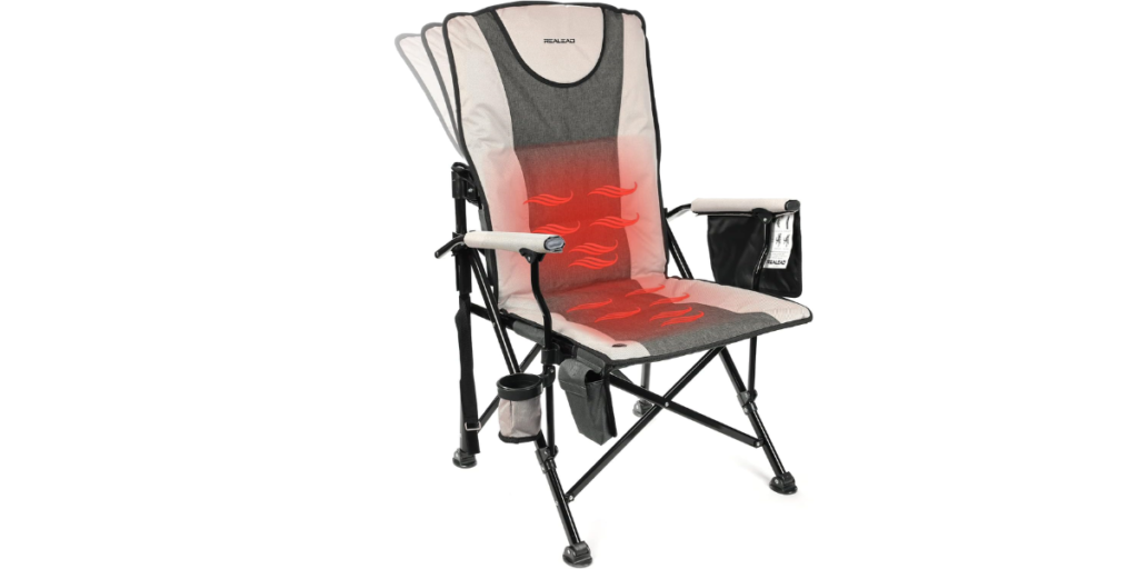 heated camping chair