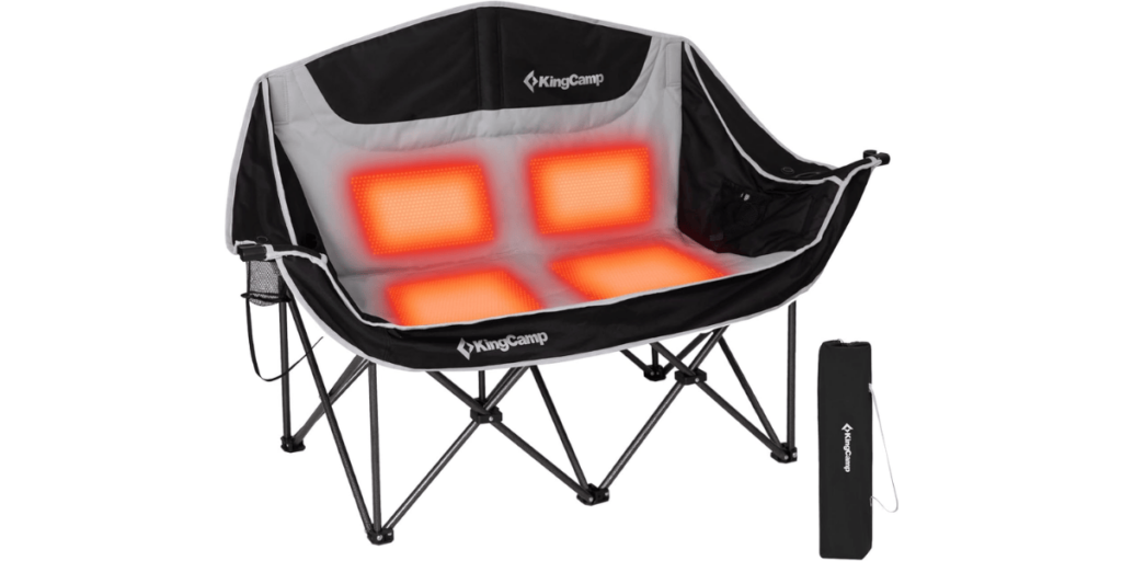 heated camping chair for couple